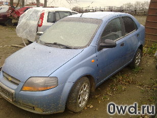 Битый автомобиль Chevrolet Aveo