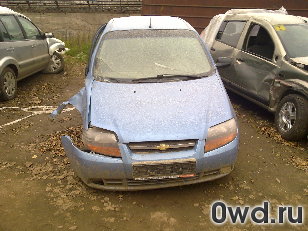 Битый автомобиль Chevrolet Aveo