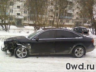 Битый автомобиль Audi A6