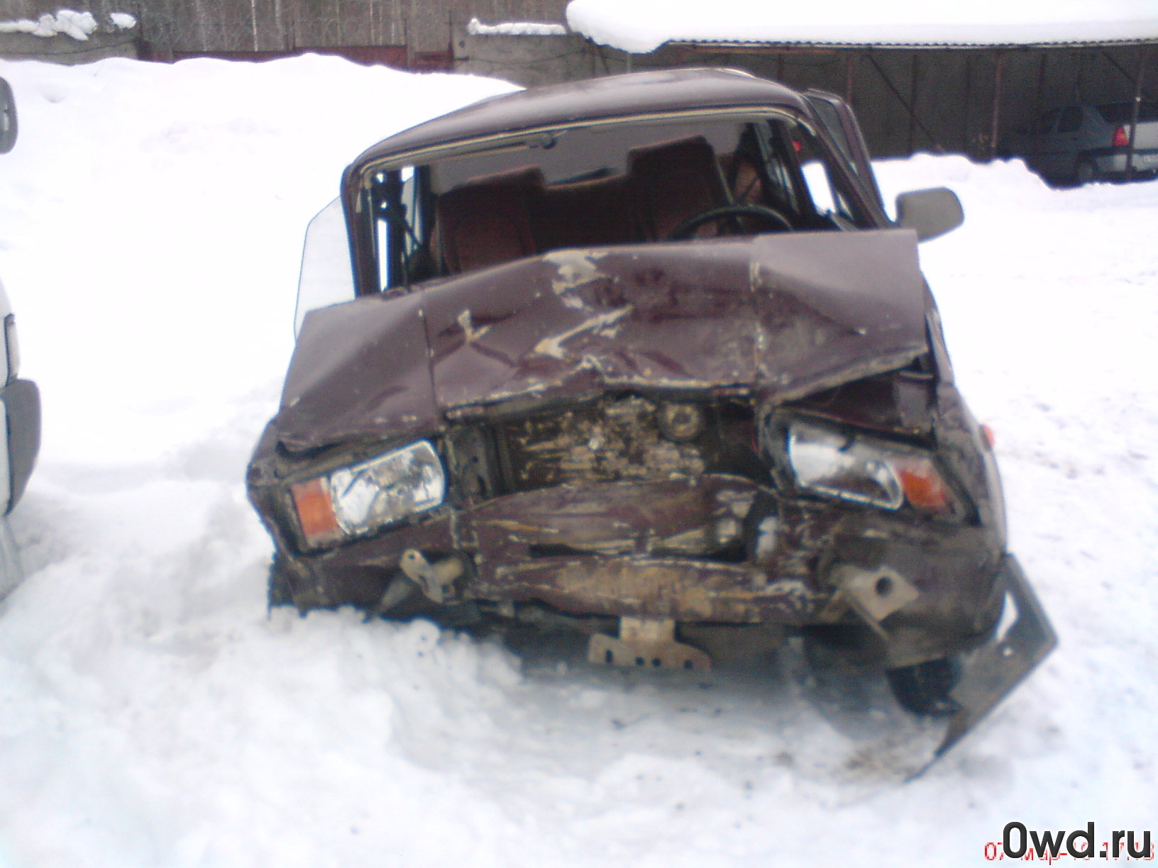 Битый автомобиль LADA (ВАЗ) 2107 (2006) в Перми